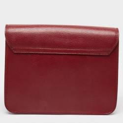 Furla Red Leather Metropolis Shoulder Bag