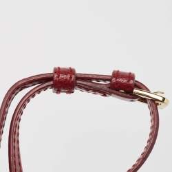 Furla Red Leather Metropolis Shoulder Bag