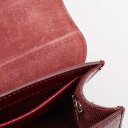 Furla Red Leather Metropolis Shoulder Bag