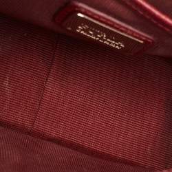 Furla Red Leather Metropolis Shoulder Bag