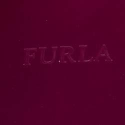 Furla Pink Rubber Candy Satchel 