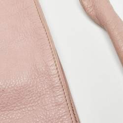 Furla Pink Leather Oversized Hobo