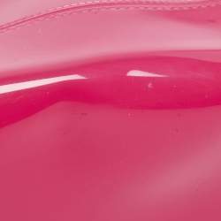 Pre Owned Furla Fuchsia Rubber Candy Satchel