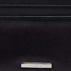 Furla Black Leather Card Holder