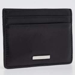 Furla Black Leather Card Holder