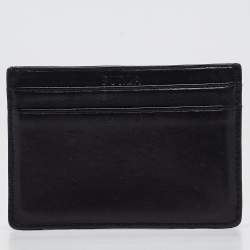 Furla Black Leather Card Holder