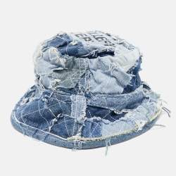 Gallery Dept. Blue Recycled Denim Rodman Bucket Hat M