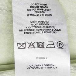 Galvan London Green Stargaze Sequin Maxi Dress L
