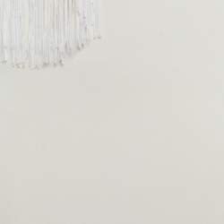 مملوكة مسبقًا فستان غالفان لندن أبيض من قماش الجيرسي بفتحات وتزيين خرز نوفا صغيرة