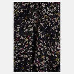 Pre Owned Ganni Viscose Midi Dress EU 38