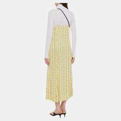 Pre Owned Ganni Cotton Long Sleeved Top EU 38