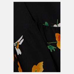 Pre Owned Ganni Viscose Midi Dress EU 34