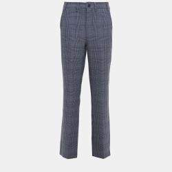 Ganni Polyester Straight Leg Pants EU 38
