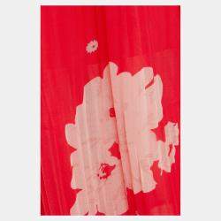 Pre Owned Ganni Poliestere riciclato Midi Dress EU 34