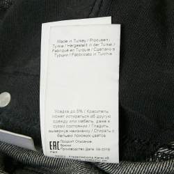 Ganni Grey Denim Straight Leg Jeans Waist 29"