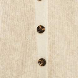 Ganni Beige Mohair Oversized Cardigan XS