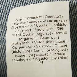 Pre Owned Ganni Blue Denim Oversized Jacket S