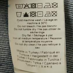 Pre Owned Ganni Blue Denim Oversized Jacket S