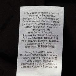 مملوكة مسبقًا شورت جانّي بيج قطن بمربعات وأطراف مثنية مقاس كبير جداً مريح