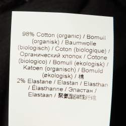 مملوكة مسبقًا تنورة ماكسي مخملية سوداء من غاني مقاس كبير �جدًا