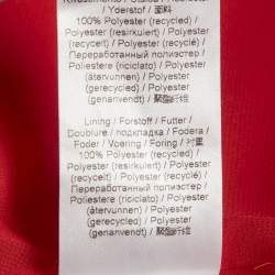 مملوكة مسبقًا فستان غاني كاتلاين بترتر أحمر ماكسي مقاس صغير