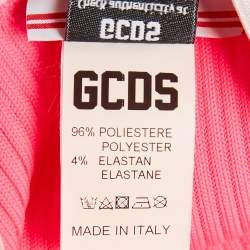 GCD Neon Pink Rib Knit Panties Shorts S