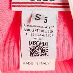 GCD Neon Pink Rib Knit Panties Shorts S
