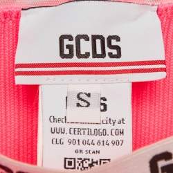 GCD Neon Pink Rib Knit Panties Shorts S