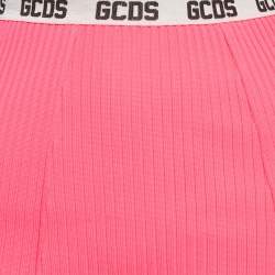 GCD Neon Pink Rib Knit Panties Shorts S