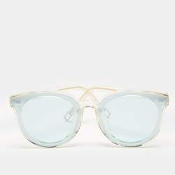 Gentle Monster Blue Black Peter Round Sunglasses
