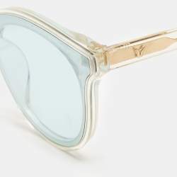 Gentle Monster Blue Black Peter Round Sunglasses