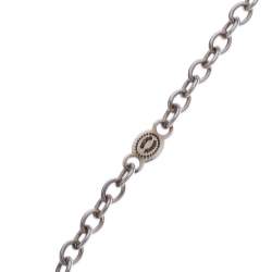 Georg Jensen Silver Circle Pendant Necklace