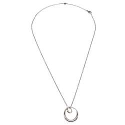 Georg Jensen Offspring Silver Pendant Necklace