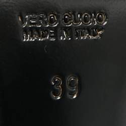 Pre Owned Giaborghini Belvinia Size 39 Blue Denim Knee Length Boots