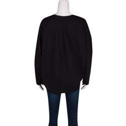 مملوكة مسبقًا توب جيامباتيستا فالي نقشة الثعبان المونوكرامي نمط جاكار أكمام طويلة M