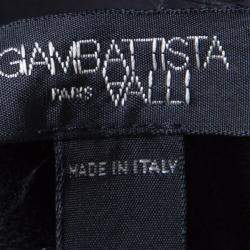 مملوكة مسبقًا توب جيامباتيستا فالي نقشة الثعبان المونوكرامي نمط جاكار أكمام طويلة M