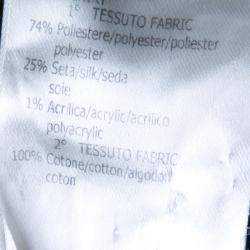 مملوكة مسبقًا توب جيامباتيستا فالي نقشة الثعبان المونوكرامي نمط جاكار أكمام طويلة M