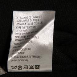 Giambattista Valli Black Knitted Leggings S 