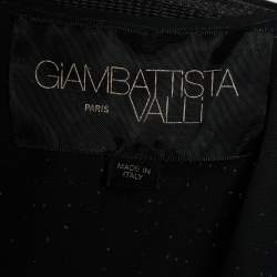 مملوكة مسبقًا Giambattista Valli Black Sequin Cape M