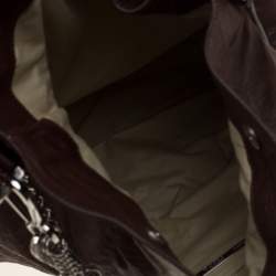 Pre Owned Gianfranco Ferre Brown Leather Hobo