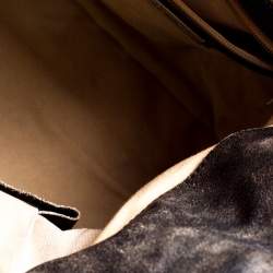 Pre Owned Gianfranco Ferre Grey Leather Satchel