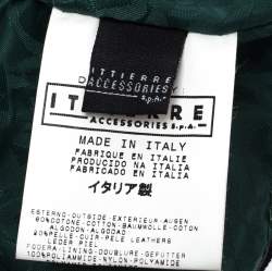 Pre Owned Gianfranco Ferre White/Pink Floral Print Canvas and Leather Pocket Shoulder Bag