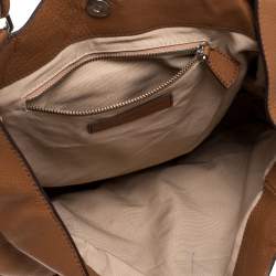 Gianfranco Ferre Brown Leather Shoulder Bag