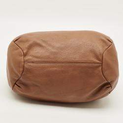 مملوكة مسبقًا حقيبة كتف جيانفرانكو فيري جلد بني 