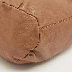 مملوكة مسبقًا حقيبة كتف جيانفرانكو فيري جلد بني 