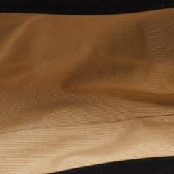 Pre Owned Gianfranco Ferre Black Satin Frame Clutch