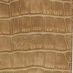 Gianfranco Ferre Beige Alligator Leather Bifold Wallet