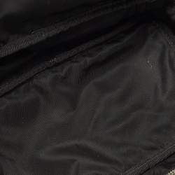 Gianfranco Ferre Black Nylon Zip Around Pouch