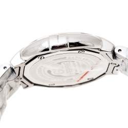 Pre Owned Gianfranco Ferre Mother of Pearl Two-Tone Stainless Steel Women's Wristwatch 33 mm