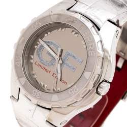 Gianfranco Ferre Silver-Plated Stainless Steel 9040J Limited Edition Women's Wristwatch 44MM